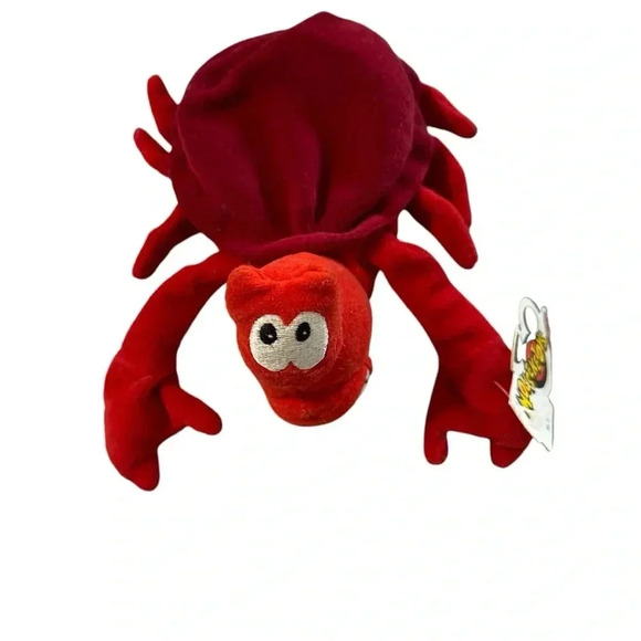 Disney Little Mermaid Plush Sebastian the Crab Red Plush Stuffed Animal Toy 8" - Picture 1 of 4